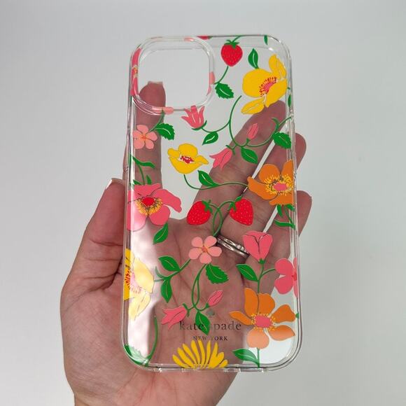 Kate Spade Strawberry Garden Iphone 15 Case - Picture 7 of 8